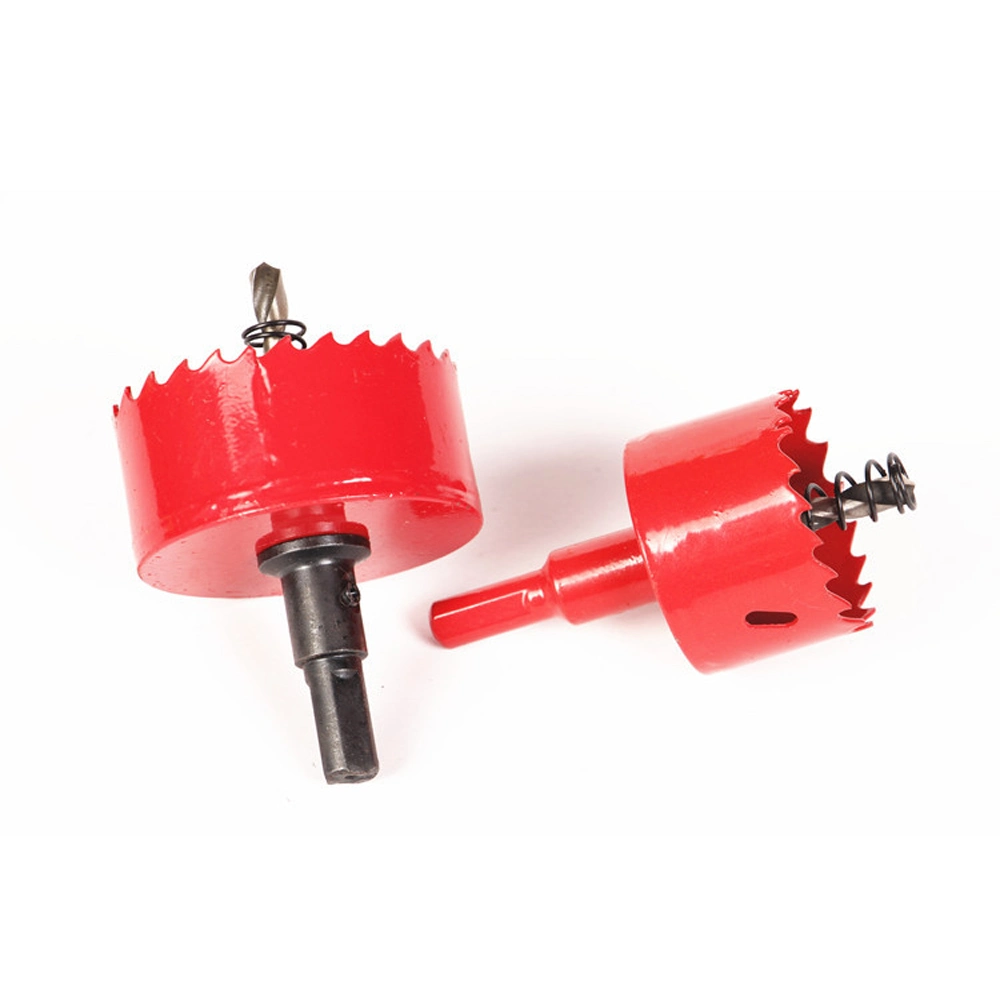 HSS Bi-Metal Hole Saw with Hex Shank Drill Bit Adapter