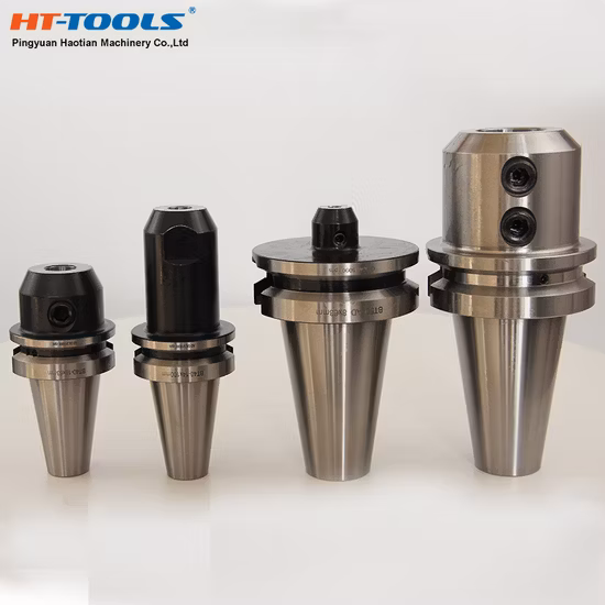 Arbres de fraise en bout haute vitesse CNC Bt30 Bt40 Bt50 Porte-outils Weldon à verrouillage latéral Sln6 Sln8 Sln10 Sln12 Sln16 Sln18 Sln20 Sln25 Sln32 Adaptateur de fraise en bout avec équilibré