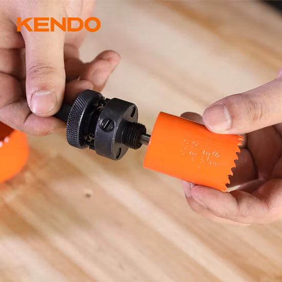 Mandrin Kendo avec foret pilote et tige hexagonale, rapide et facile à utiliser