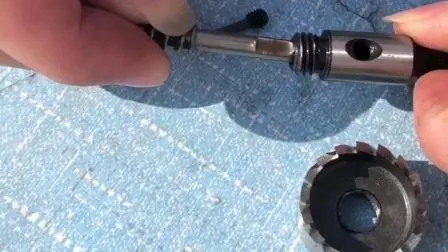 Arbre de scie cloche HSS à corps hexagonal noir avec électrophorèse à tige plate avec foret pilote HSS