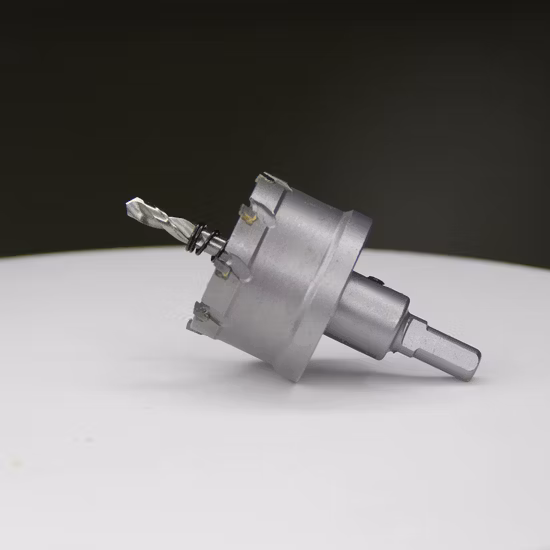 Scie-cloche Tct sablée de 60 mm pour le perçage du métal