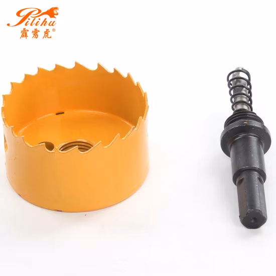 Scie cloche bimétallique pour bois métal acier inoxydable