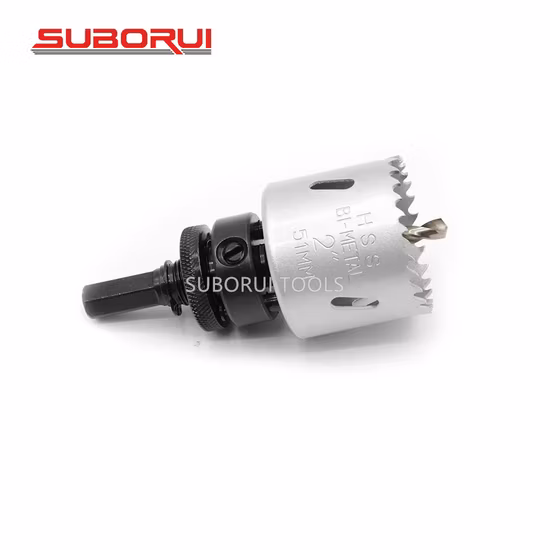 Scies cloches bimétalliques HSS avec M3 et M42